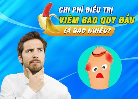 Chữa viêm bao quy đầu bao nhiêu tiền?